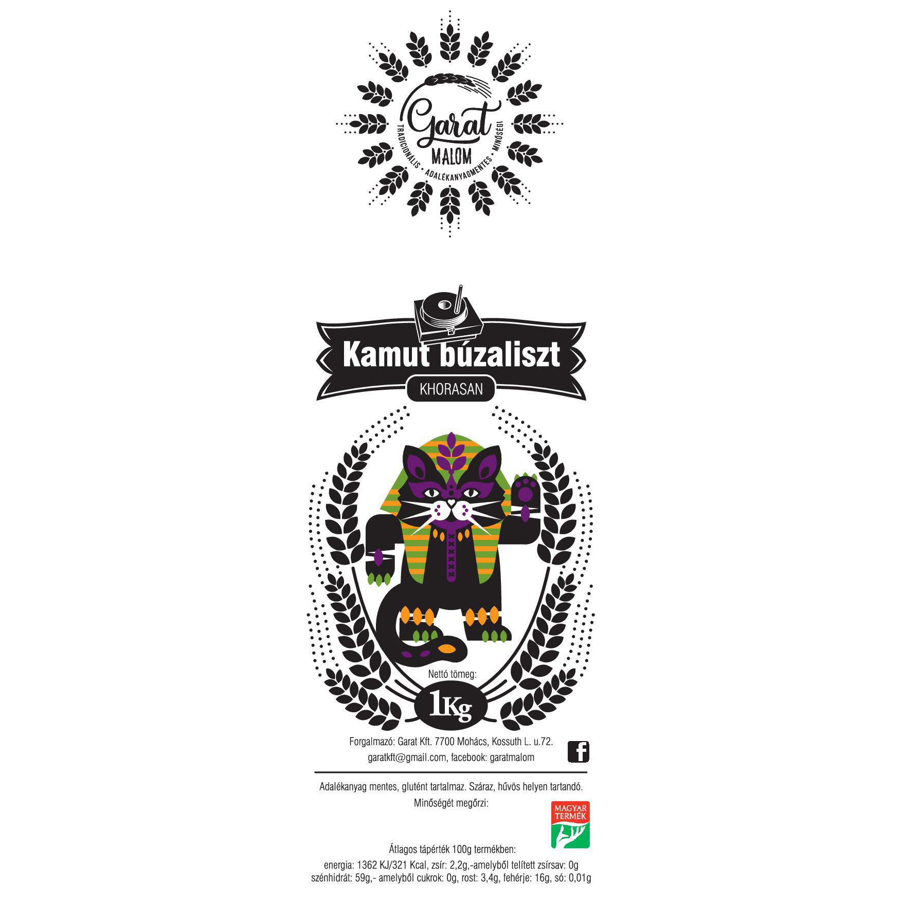 Garat malom - Kamut finomliszt
